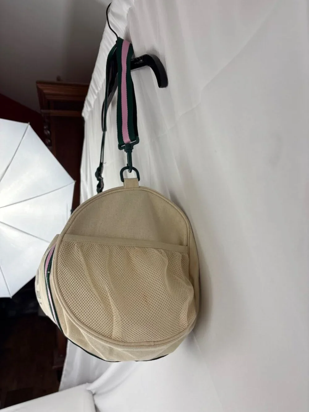 Victoria's Secret PINK Y2K Blockette Athletic Canvas Duffle Bag